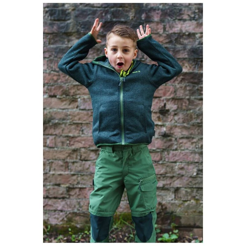 Boys Velvet Trousers in Green | Childsplay Clothing
