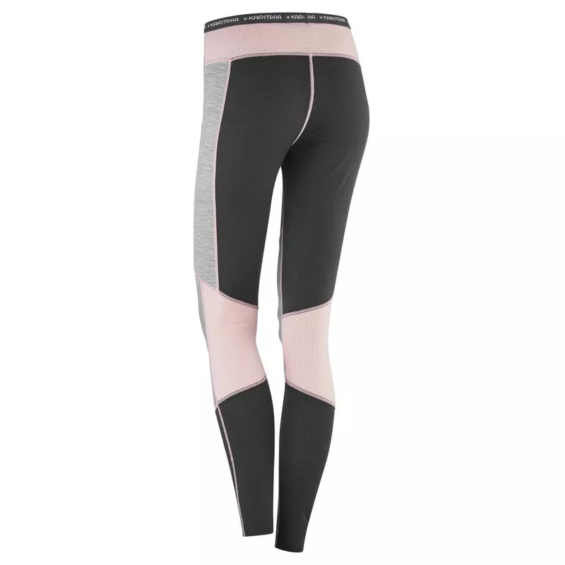 Kari Traa Womens Lam Merino Tights Grey Marl Sportpursuit