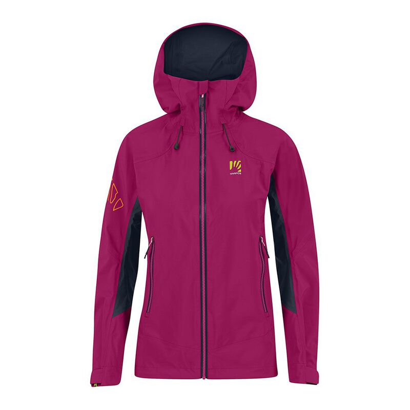 Veste Softshell Femme Karpos – Trekking – Gris – Taille S – Avec Capuche – Occasion