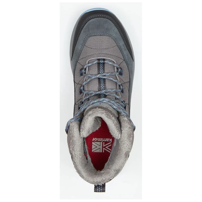 Karrimor Womens Vancover Weathertite Hiking Shoes Grey Sportpursui