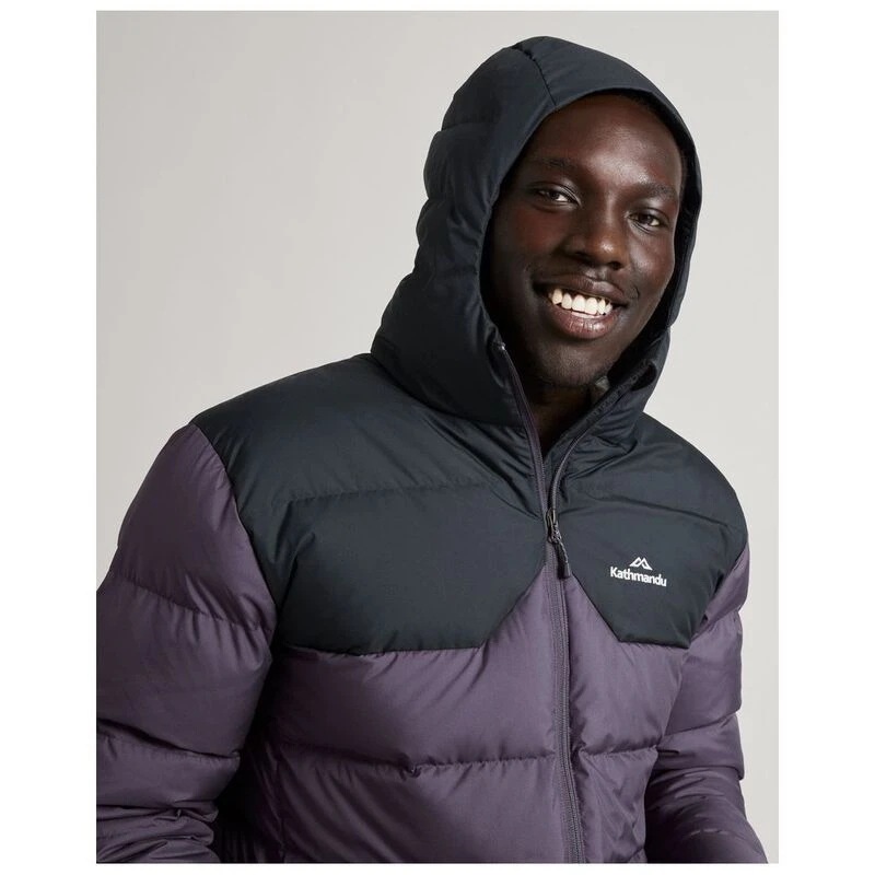 Kathmandu Mens Epiq V2 Down Jacket Dusk Black Sportpursuit