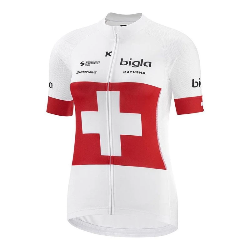 Katusha Womens Team Bigla Jersey White Sportpursuit