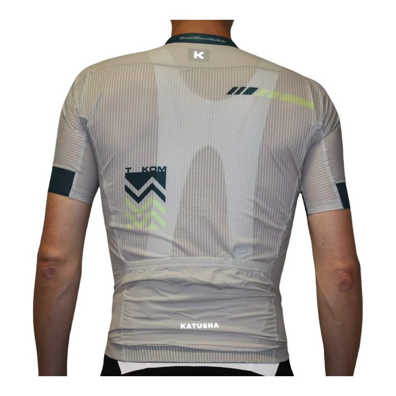 Katusha Mens Superlight Jersey White Sportpursuit