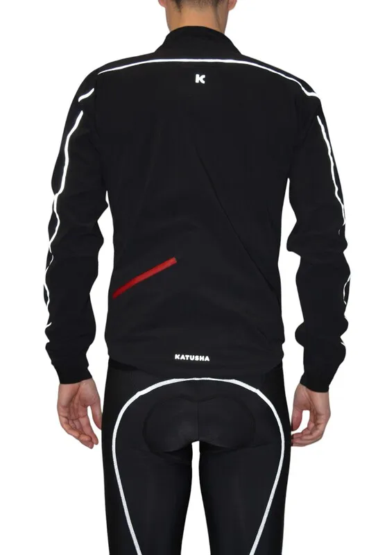 Katusha Mens 3L Jacket Black Sportpursuit
