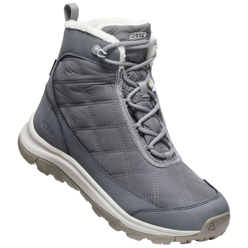 Keen Terradora II Wintry WP Dames Wandellaarzen Grijs privatesport