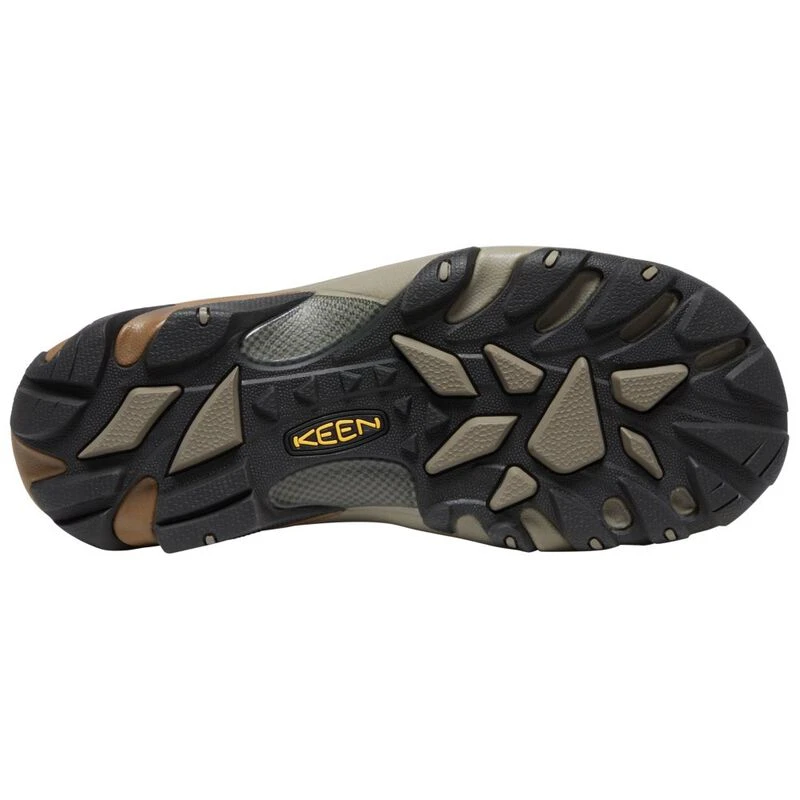 Keen Mens Targhee II Hiking Shoes (Dark Earth/Black) | Sportpursuit.co
