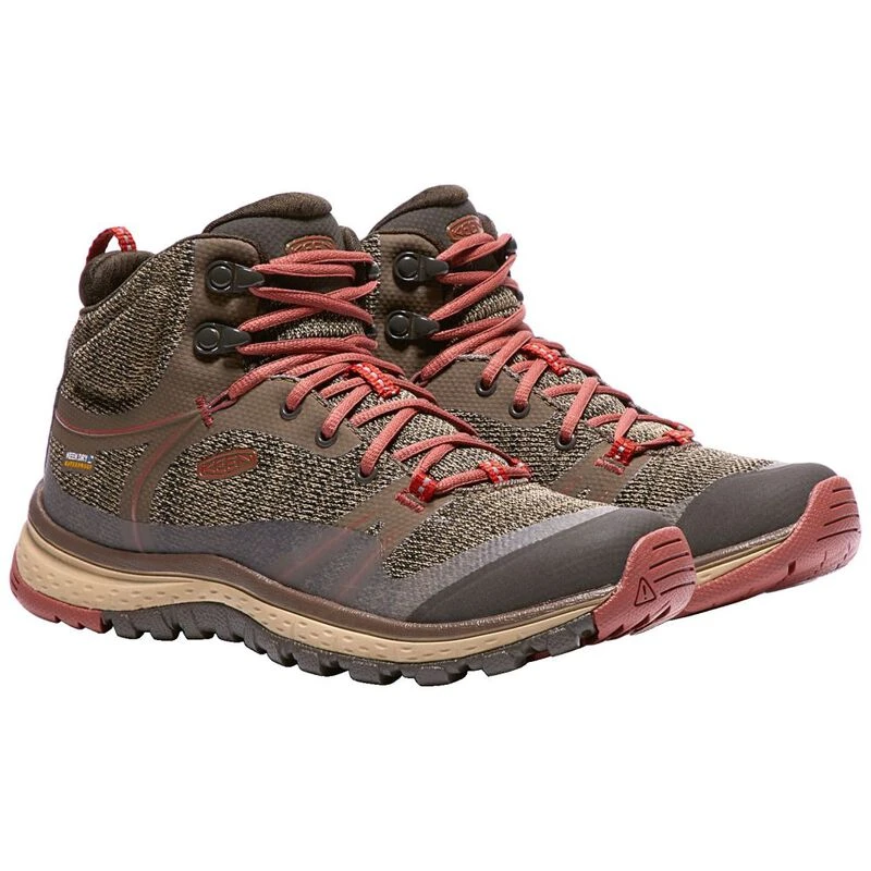 Keen Womens Terradora Mid WP Boots Canteen Marsala Sportpursuit