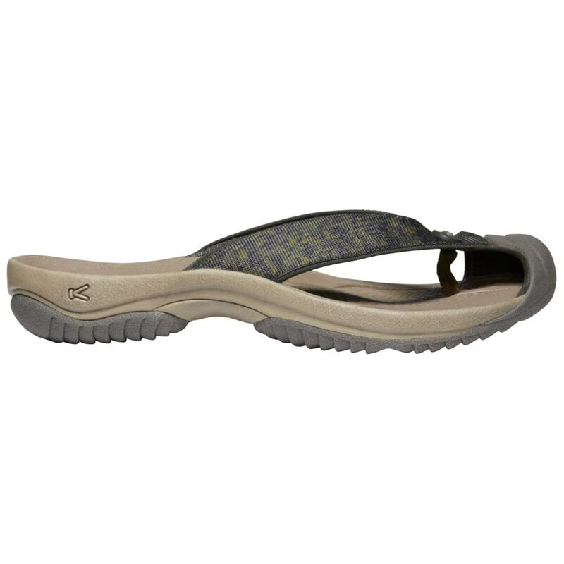 Keen Mens Waimea H2 Flip Flops Camo Olive Sportpursuit
