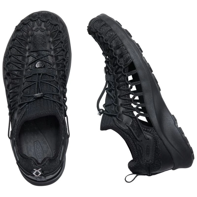 Keen Mens Uneek SNK Shoes (Black/Black) | Sportpursuit.com