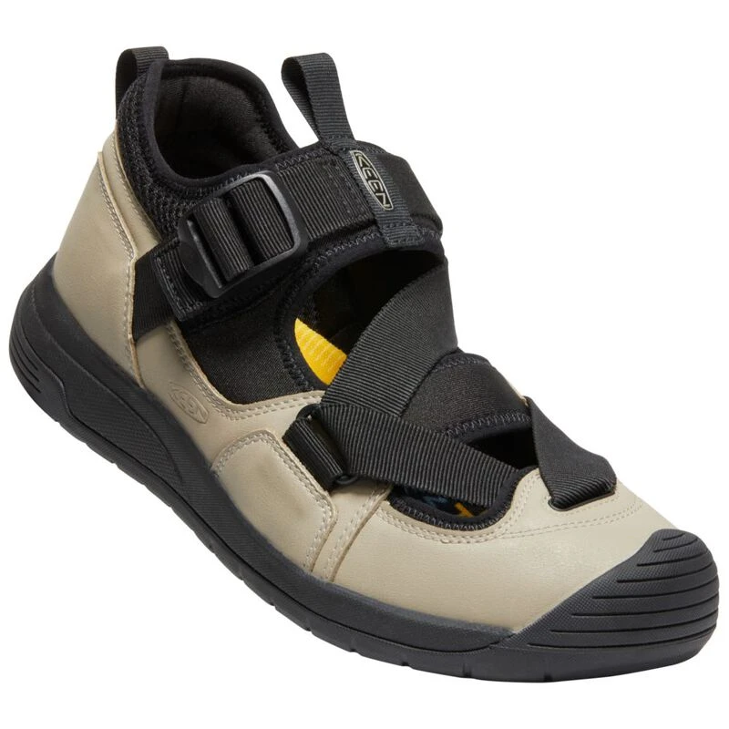 Keen Mens Zerraport Trail Sandals (Timberwolf/Black