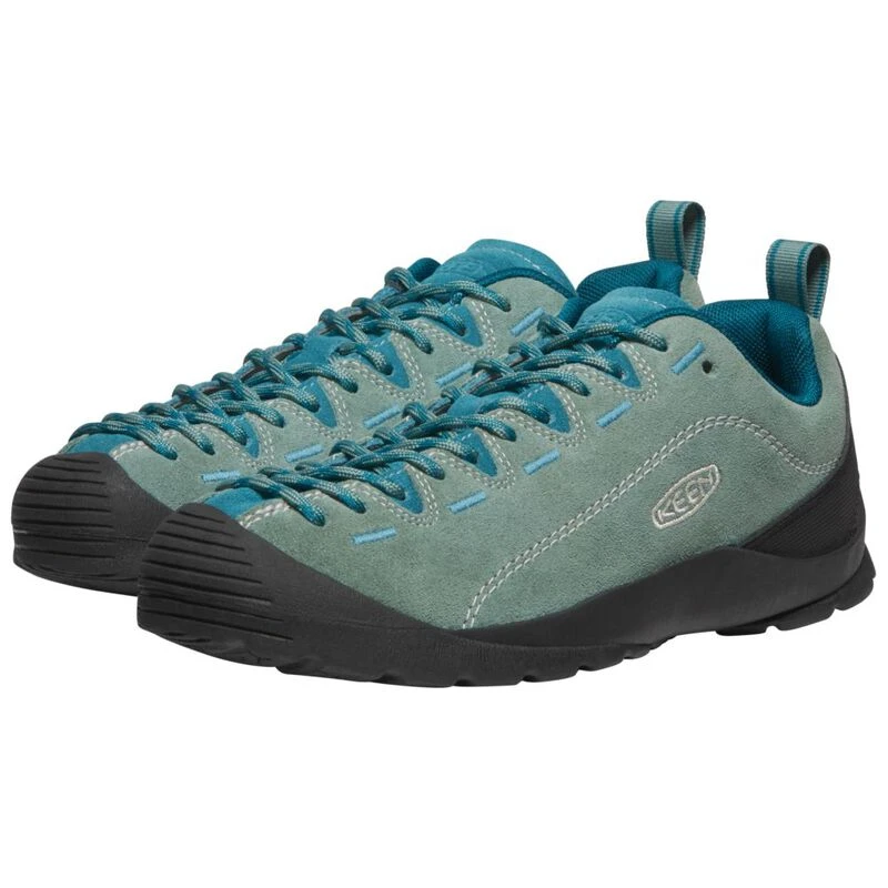 靴 KEEN JASPER DARK FOREST/DEEP LAGOON/25 KEEN Women's Jasper Low Height Climbing Approach Style