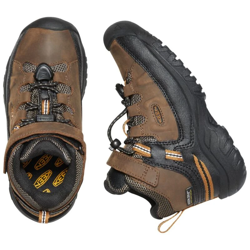 Chaussures KEEN Randonnée Homme – Taille US 10.5, Cuir Marron, Imperméables