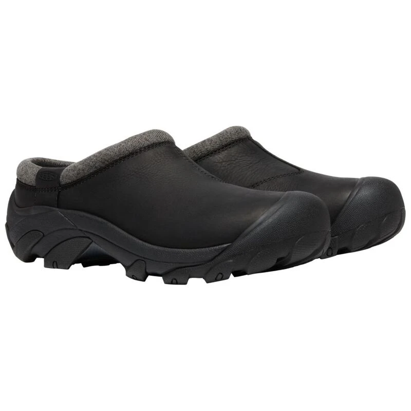 Keen Mens Targhee II Clog Shoes (Black/Black) | Sportpursuit.com