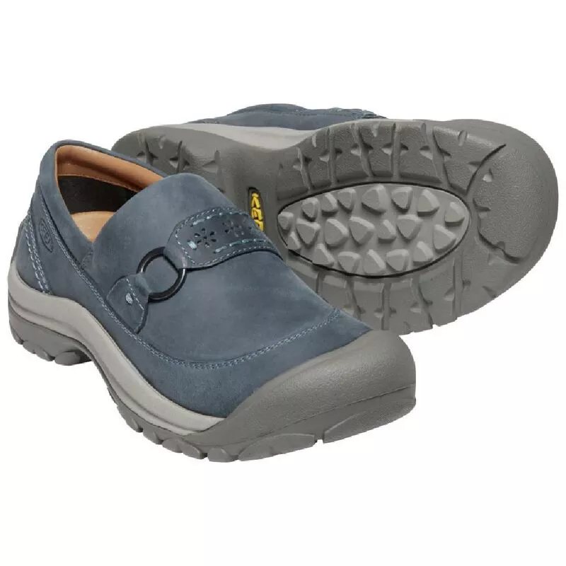 Keen Womens Kaci II Slip On Shoes Dress Blue Steel Grey Sportpursu