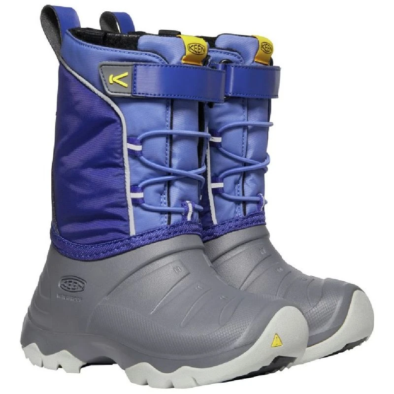 Keen Kids Lumi Waterproof Boots Bright Blue Steel Grey Sportpursui