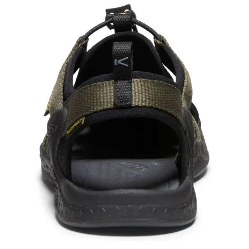 Keen Mens Drift Creek H2 Sandals (Dark Olive/Black  display picture 1