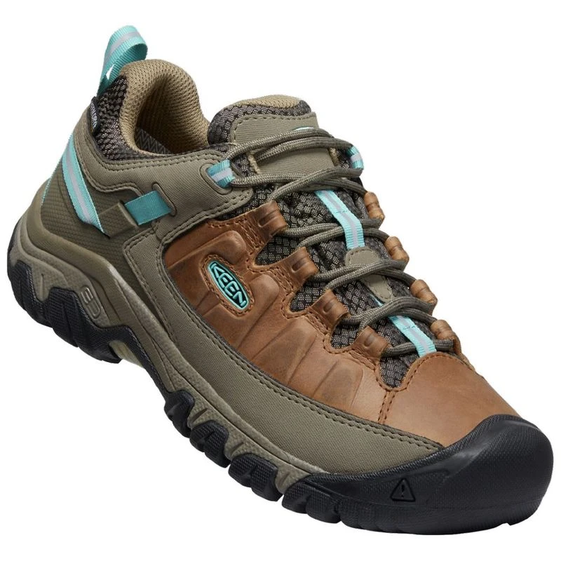 Keen Womens Targhee III WP Hiking Shoes Toasted Coconut Porcelain