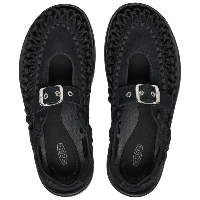 Keen Uneek Plt Mary Jane Sandals (Black/Black) | Sportpursuit.com