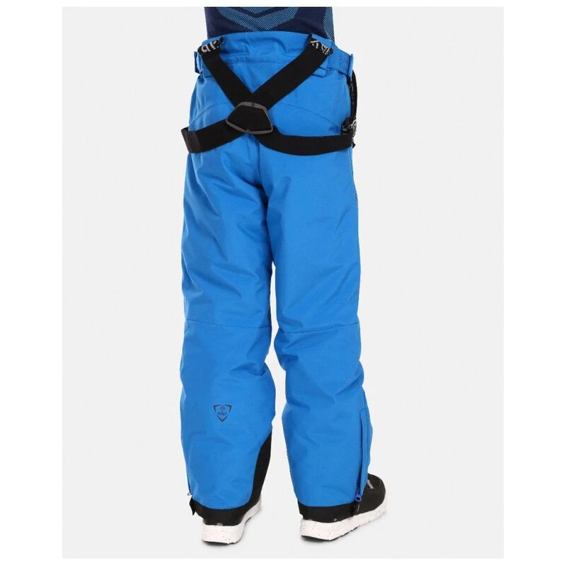Pantalon Ski Enfant Kilpi Gabone - Noir, Chaud Et Résistant Pour 7 Ans