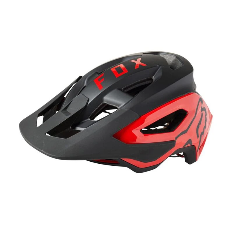 Casque Intégral (full Face) Speed Stuff T-39 - Taille L (59-60 Cm) - Gris Et Rouge - Pour VTT Descente Et Enduro - Neuf