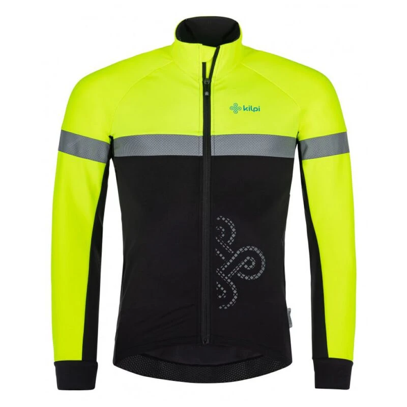 Kilpi Mens Nereto Softshell Cycling Jacket (Black) | Sportpursuit.com