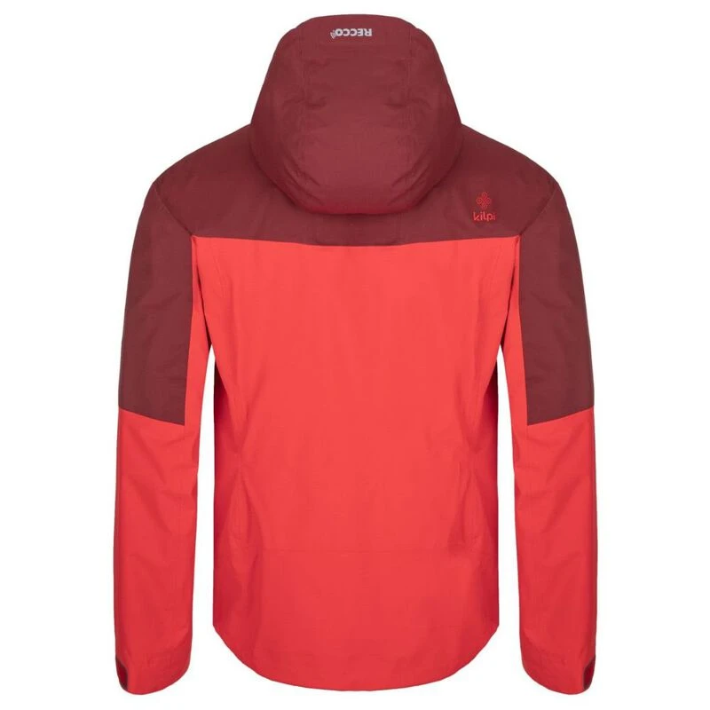 Kilpi Mens Hastar Waterproof Jacket (Red) | Sportpursuit.com