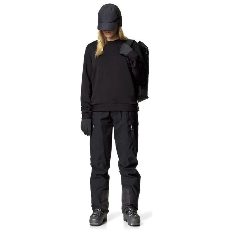 Houdini Womens Power Air Crew (True Black) | Sportpursuit.com