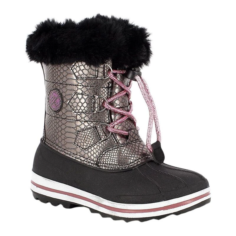 Kimberfeel Girls Diana Snow Boots Silver Sportpursuit