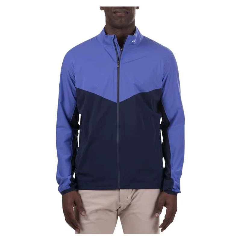 Kjus Mens Rain Rescue 2.5L Jacket (Mykonos/Atlanta Blue) | Sportpursui