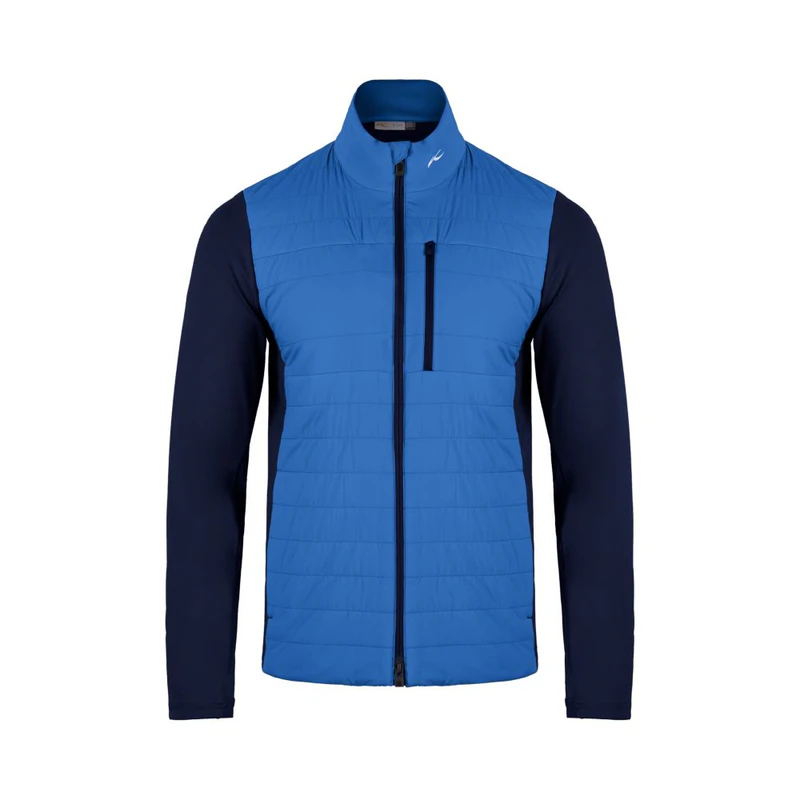 (取寄) チュース リリース ジャケット - ジップ ネック KJUS Release Jacket - Zip Neck  Atlanta Blue Kjus Mens Reach Jacket (Cerulean/Atlanta Blue) | Sportpursuit.com