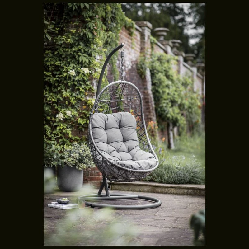 LGOutdoor Monaco Stone Egg Chair Grey Sportpursuit
