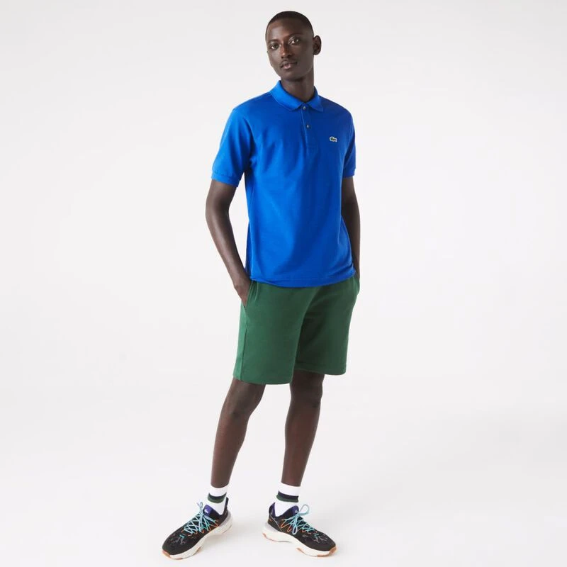 Royal blue outlet lacoste shirt