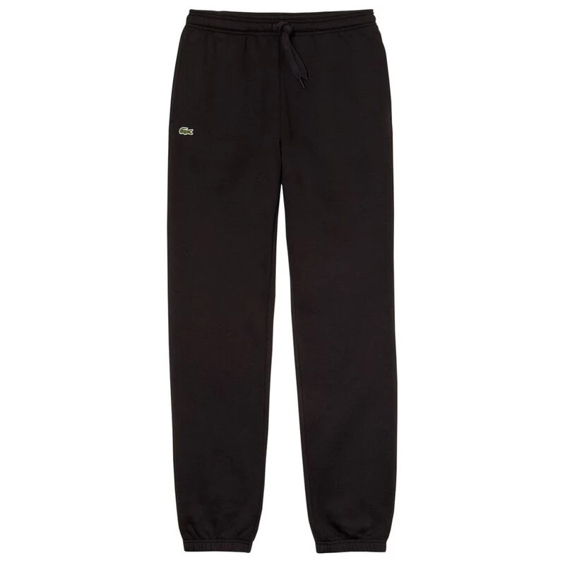 Lacoste Mens Plain Joggers Black Sportpursuit