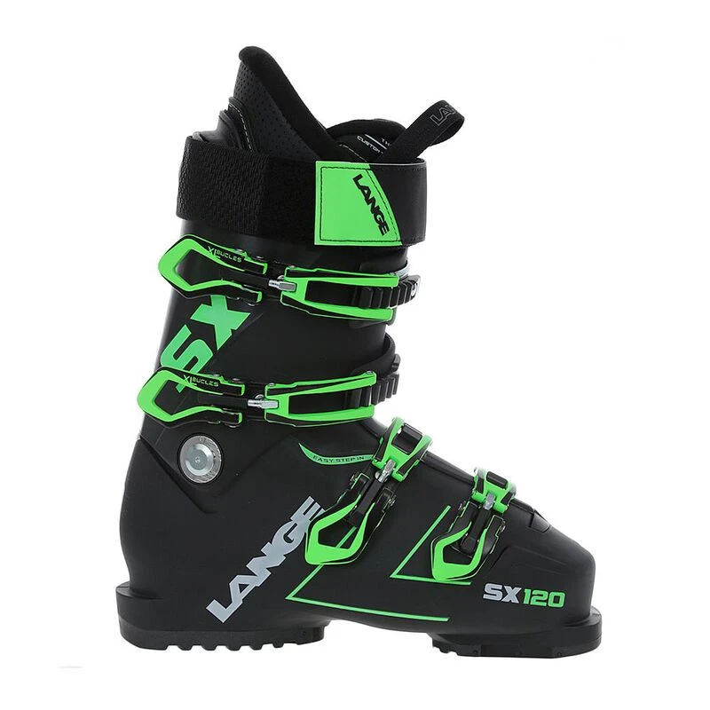 Lange Mens SX 120 Ski Boots (Black) | Sportpursuit.com