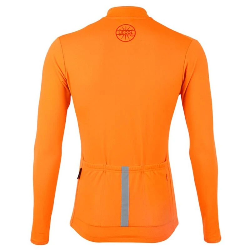 Le Col Mens Hors Categorie Long Sleeve Jersey (Saffron) Sportpursuit