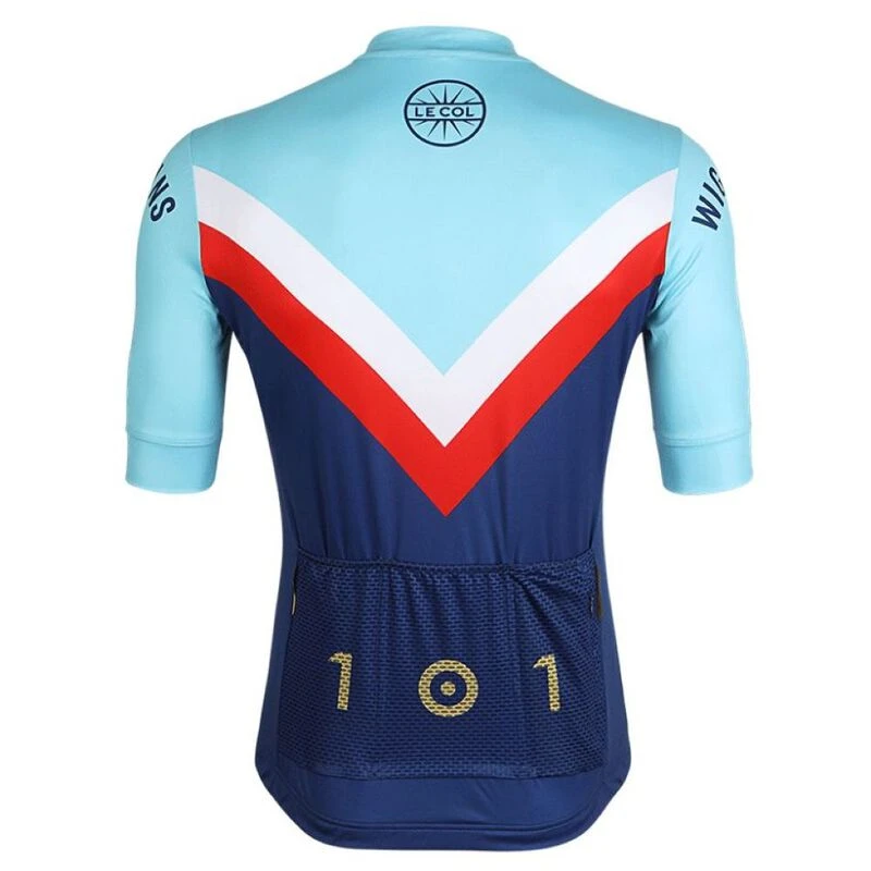 Le Col Mens Le Col By Wiggins Sport Jersey 2022 (Navy) | Sportpursuit.