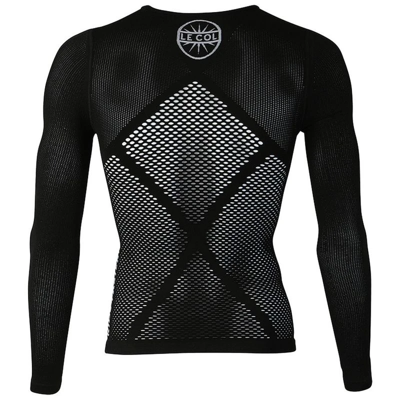 Le Col Pro Mesh Long Sleeve Baselayer (Black)