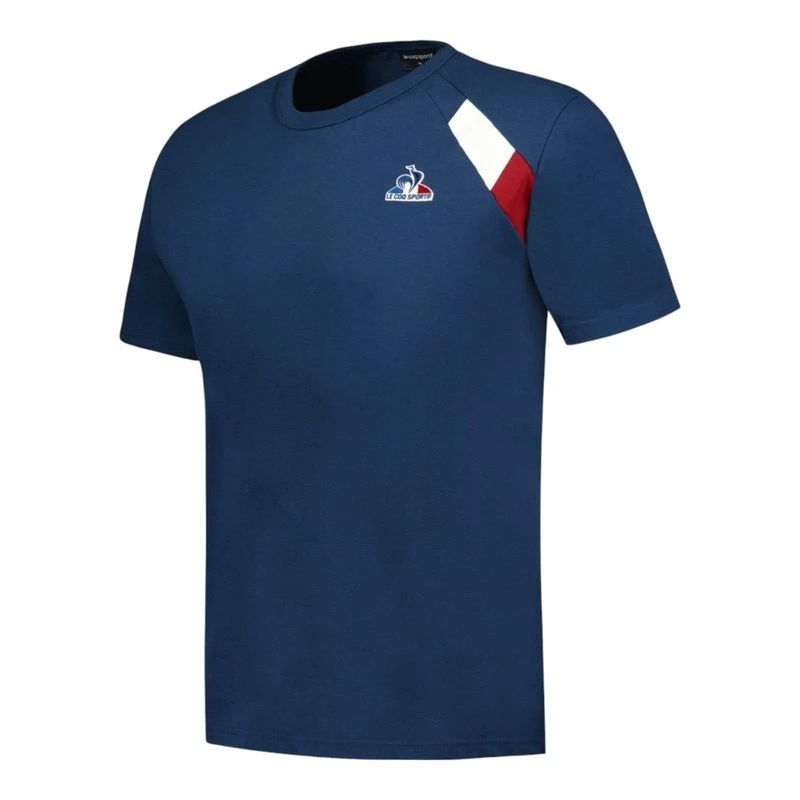T-shirt Tricolore Gris Rose Blanc - Taille XS - Manches Courtes - Coton Élasthanne - Italie - Occasion Très Bon État