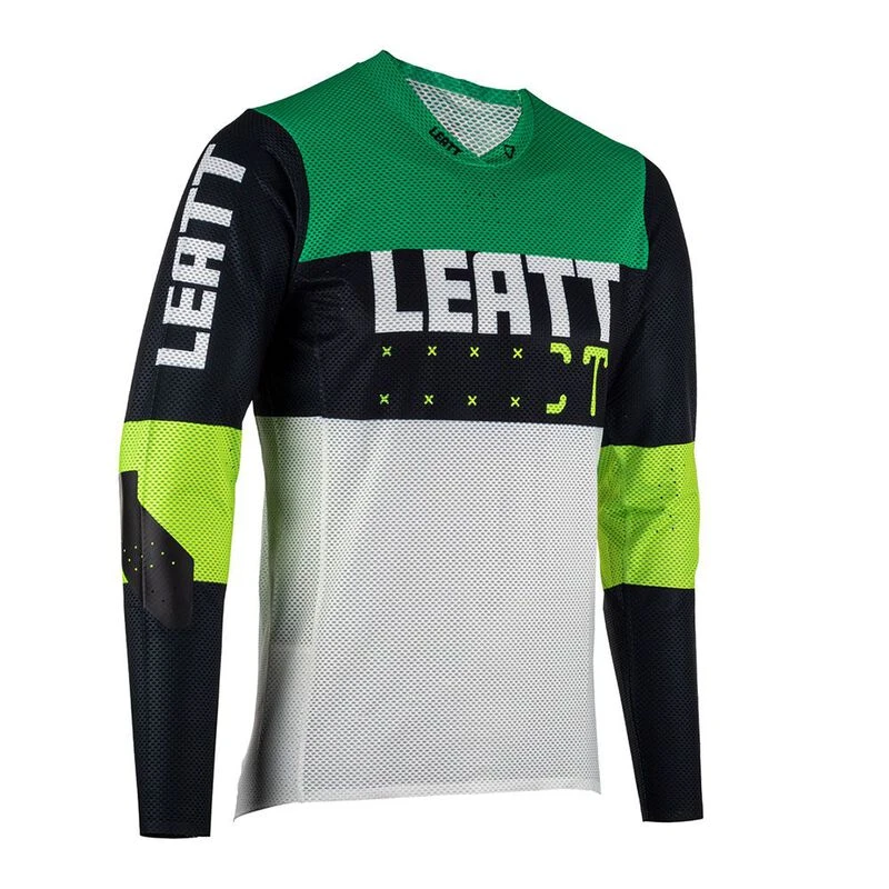 Leatt Mens MTB Gravity 4.0 Jersey (Black) | Sportpursuit.com