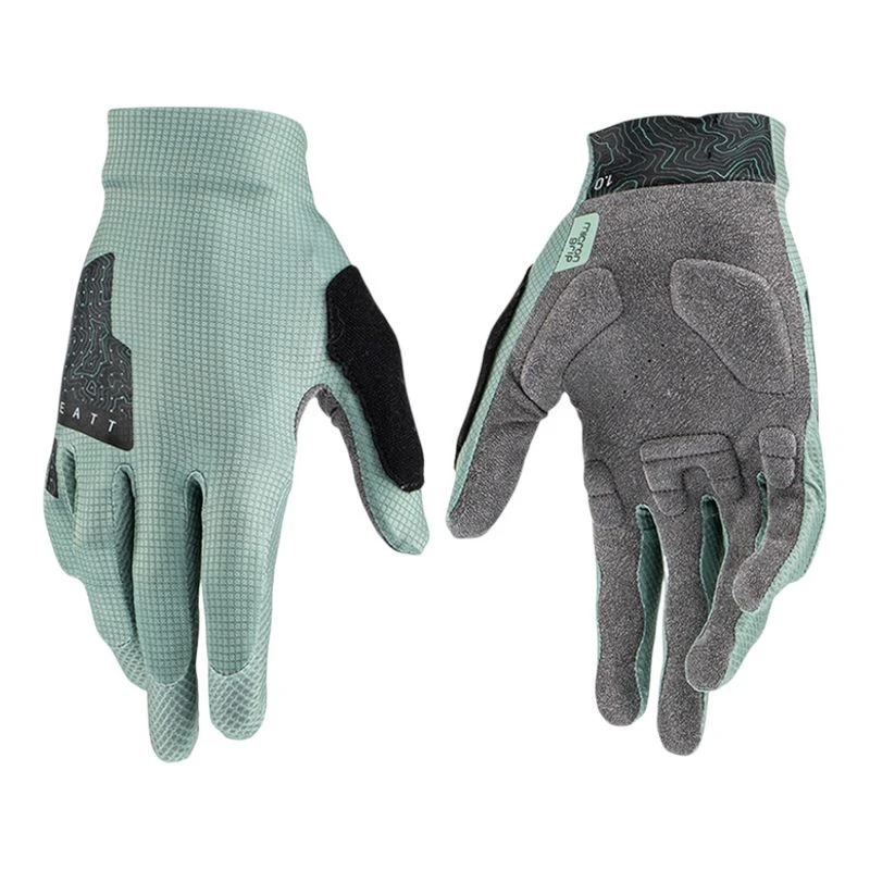 Leatt Mens MTB 1.0 Padded Palm Gloves Green Sportpursuit