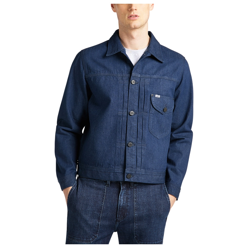 Men's lee denim jacket shop