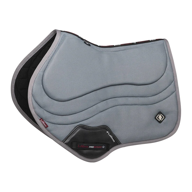Tapis De Selle Dressage LeMieux En Maille Carbone - Blanc - Occasion