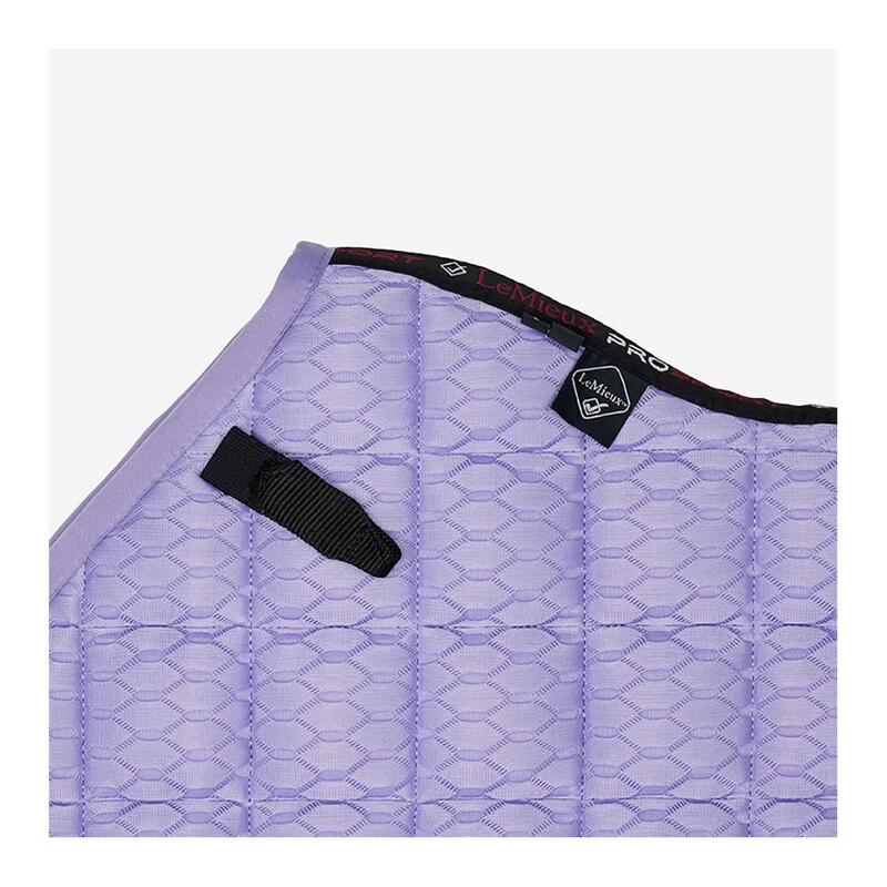 Tapis De Selle Dressage Equipride - Violet, Avec Voile Anti-mouches Et 4 Bandages Assortis - Usage Quotidien