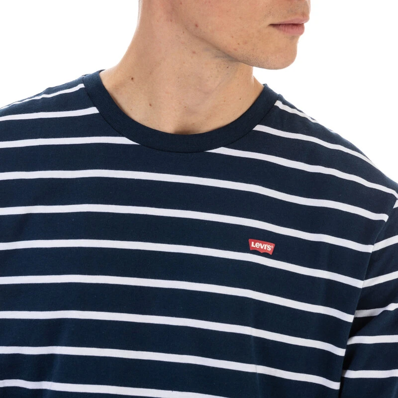 Levi's Herren T-Shirt 'Classic Housemark' – Basic Mit Logo, Zeitlose Passform, Aus Baumwolle