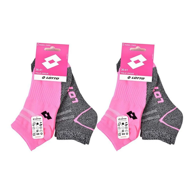 Chaussettes Courtes Homme Lotto Sneaker - Pointure 39/42, Coton, Neuves Avec étiquettes