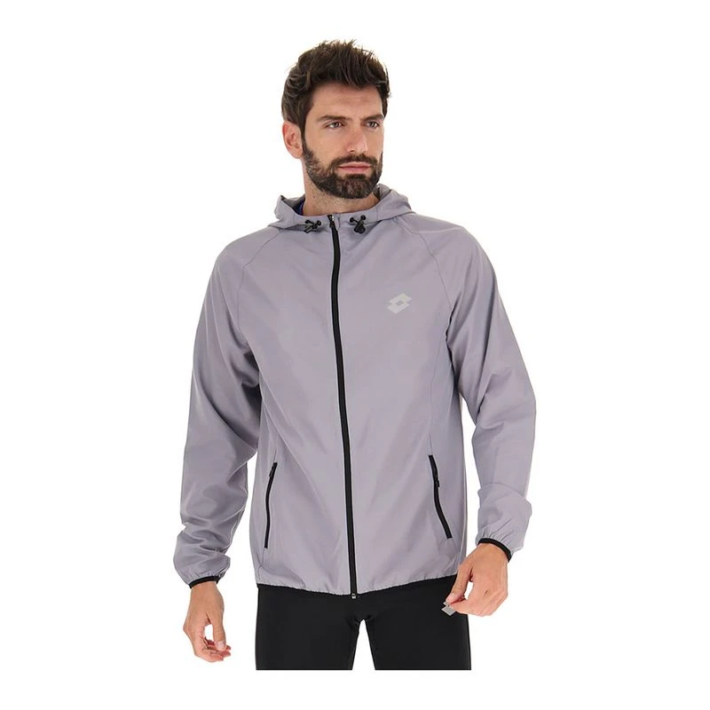 Lotto Veste Running Wind Homme Gris privatesportshop