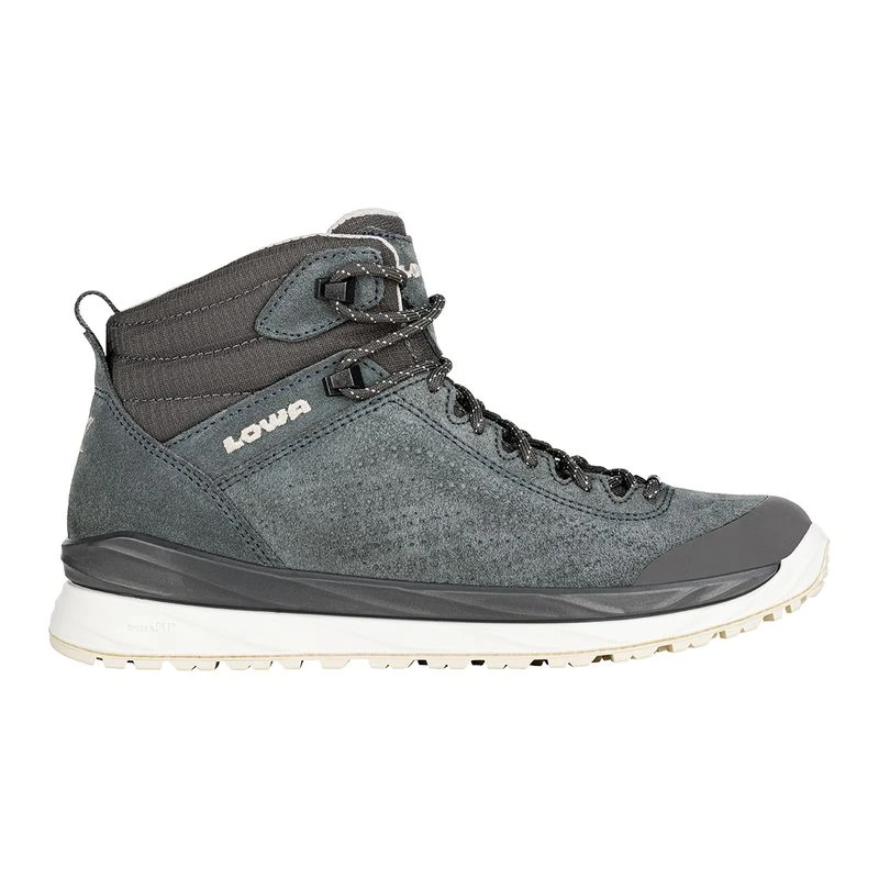 Lowa Womens Malta GTX Mid Hiking Boots Grey Sportpursuit