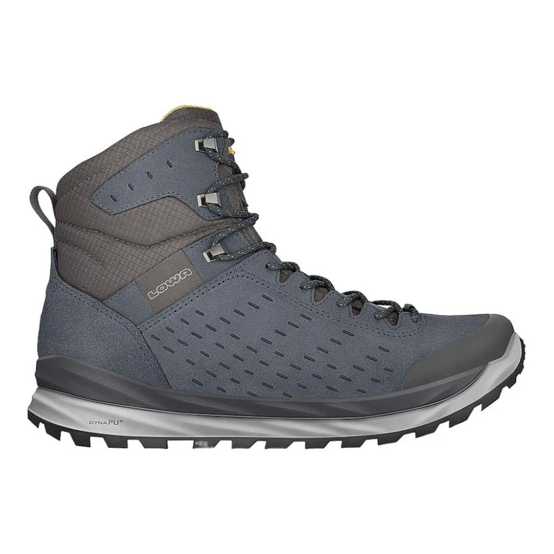 Lowa Mens Malta GTX Mid Hiking Boots Blue Sportpursuit