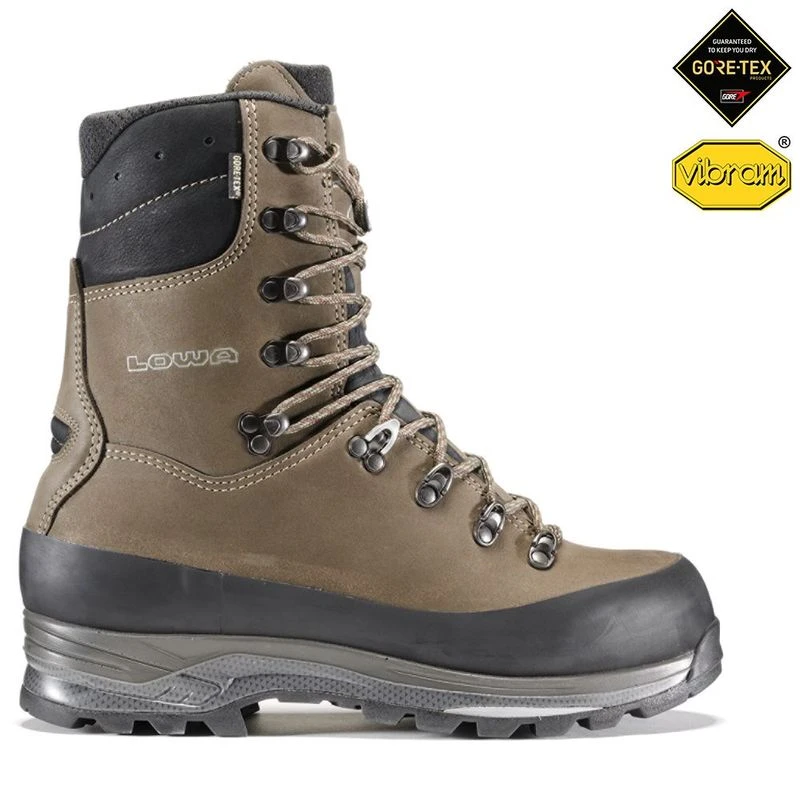 Lowa Mens Tibet GTX HI Hiking Boots Sepia Black Sportpursuit