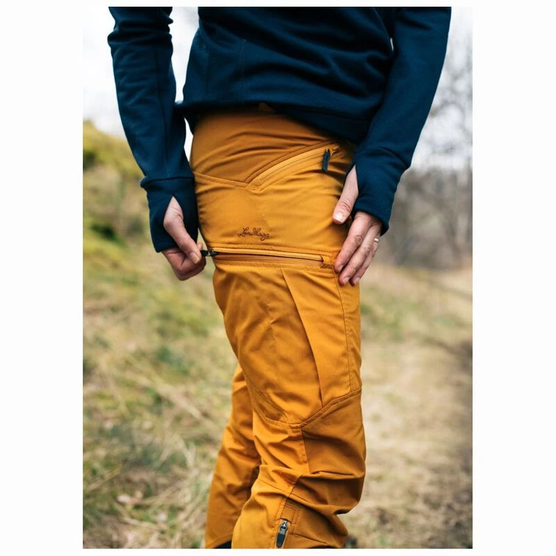 Stretch golden pants